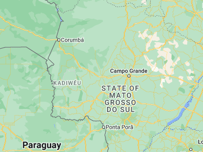 Map showing location of Aquidauana (-20.47111, -55.78722)