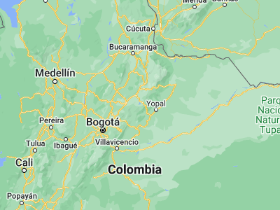 Map showing location of Aquitania (5.51972, -72.8875)