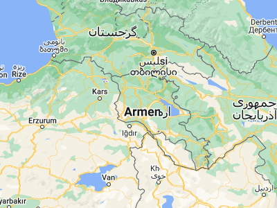Map showing location of Aragats (40.48887, 44.35279)