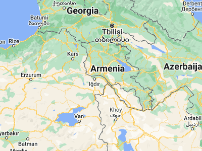Map showing location of Arak’s (40.0544, 44.30257)