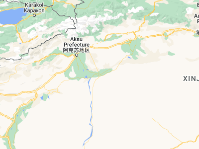 Map showing location of Aral (40.51556, 81.26361)