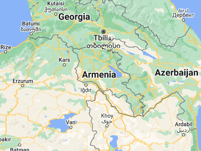 Map showing location of Aramus (40.25095, 44.66351)