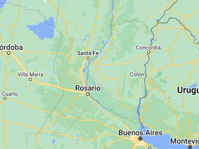 Map showing location of Aranguren (-32.24252, -60.16107)