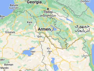 Map showing location of Ararat (39.83166, 44.70489)