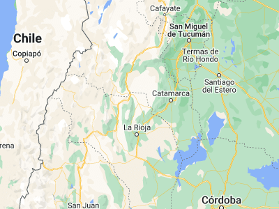 Map showing location of Arauco (-28.5805, -66.79438)