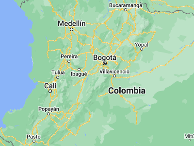 Map showing location of Arbeláez (4.27254, -74.41513)