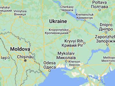 Map showing location of Arbuzynka (47.90972, 31.31963)