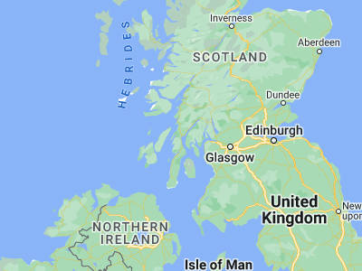 Map showing location of Ardrishaig (56.01566, -5.44806)