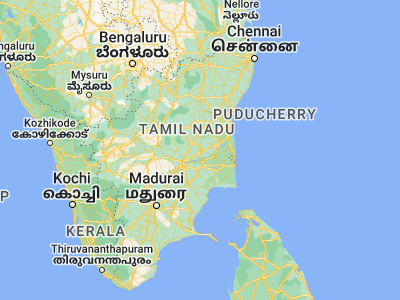 Map showing location of Ariyalūr (11.13849, 79.07556)