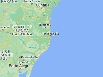 Map showing location of Armação (-27.74963, -48.50713)