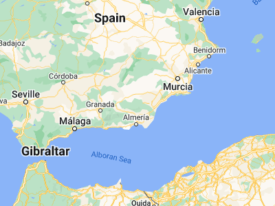 Map showing location of Armuña de Almanzora (37.3503, -2.4115)