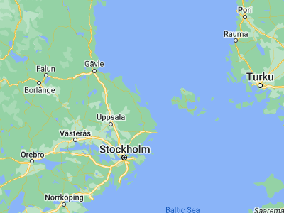 Map showing location of Arnö (60.11667, 18.63333)