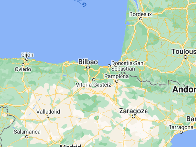 Map showing location of Arrasate / Mondragón (43.06441, -2.48977)