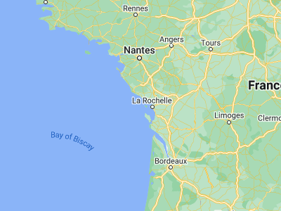Map showing location of Ars-en-Ré (46.20554, -1.5272)