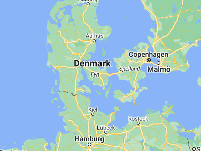 Map showing location of Årslev (55.30353, 10.46428)