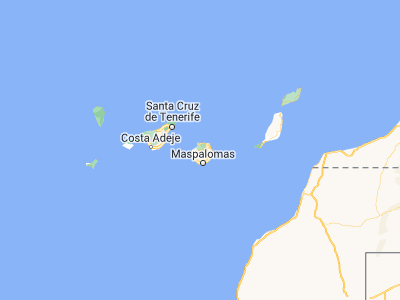 Map showing location of Artenara (28.02055, -15.64693)