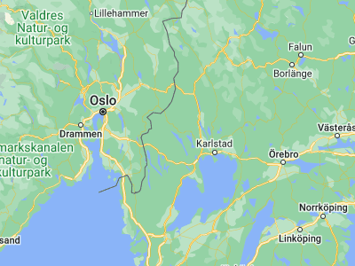 Map showing location of Arvika (59.65528, 12.58518)