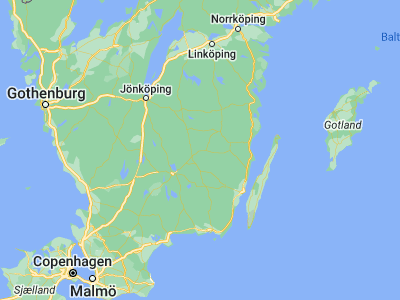 Map showing location of Åseda (57.1701, 15.3443)