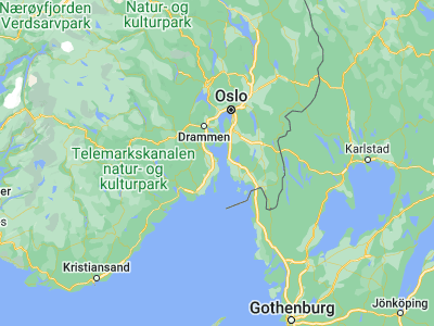 Map showing location of Åsgårdstrand (59.34889, 10.4675)