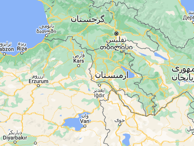 Map showing location of Ashnak (40.32887, 43.91848)