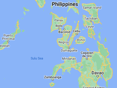 Map showing location of Asia (9.5506, 122.5164)