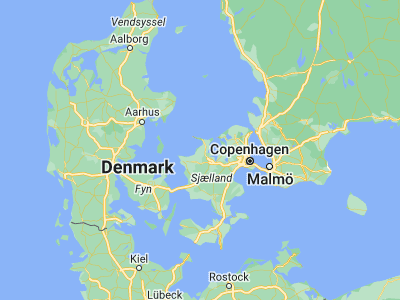Map showing location of Asnæs (55.81229, 11.50129)