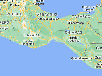 Map showing location of Asunción Ixtaltepec (16.50312, -95.06076)