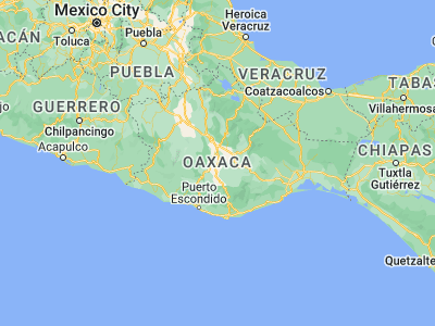 Map showing location of Asunción Ocotlán (16.76194, -96.72137)