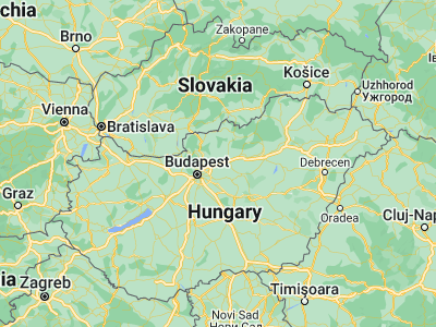 Map showing location of Aszód (47.65174, 19.4785)