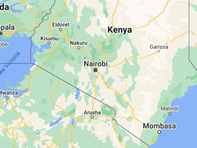 Map showing location of Athi River (-1.4563, 36.97826)