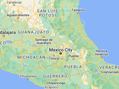 Map showing location of Atitalaquia (20.06667, -99.21667)