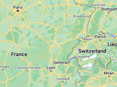 Map showing location of Auxonne (47.19255, 5.38726)