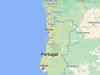 Map showing location of Avanca (40.80771, -8.5722)