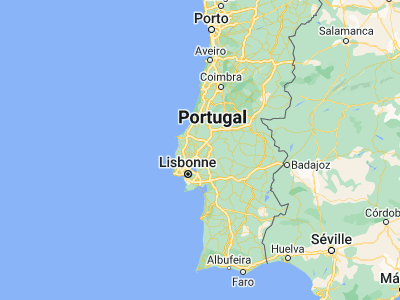 Map showing location of Aveiras de Cima (39.13796, -8.89932)