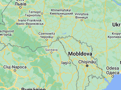 Map showing location of Avrămeni (48.01667, 26.95)