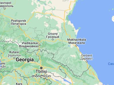 Map showing location of Avtury (43.16354, 46.0012)