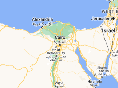 Map showing location of Awsīm (30.12303, 31.13571)