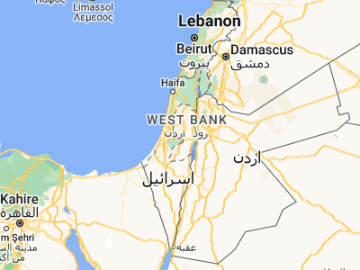 Map showing location of ‘Ayn ‘Arīk (31.90613, 35.14254)
