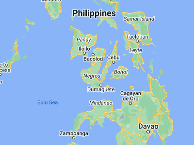 Map showing location of Ayungon (9.8589, 123.1444)