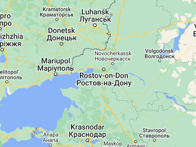 Map showing location of Azov (47.10779, 39.41648)