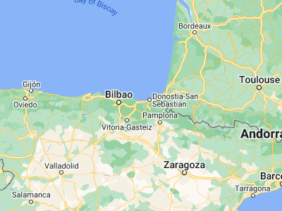 Map showing location of Azpeitia (43.18246, -2.26693)