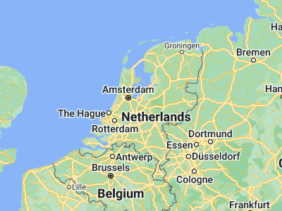 Map showing location of Baarn (52.21167, 5.2875)