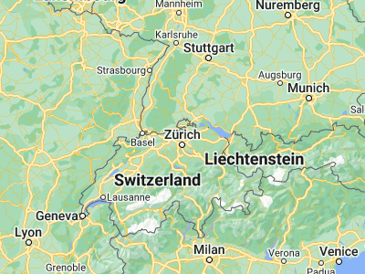 Map showing location of Bachenbülach (47.50317, 8.54556)