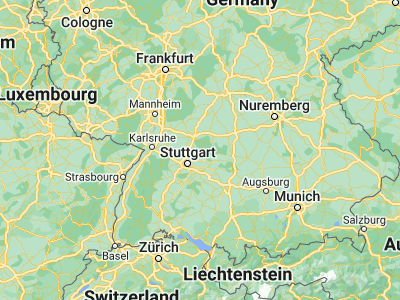 Map showing location of Backnang (48.94744, 9.43718)