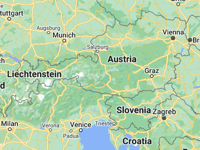 Map showing location of Bad Gastein (47.11547, 13.13467)