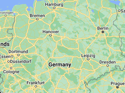 Map showing location of Bad Harzburg (51.88268, 10.56157)