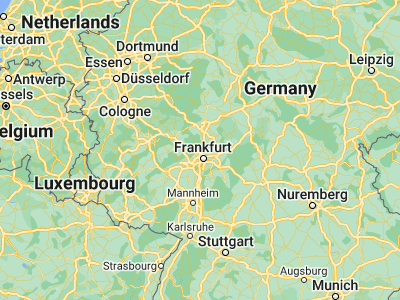 Map showing location of Bad Homburg vor der Höhe (50.22667, 8.61963)