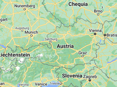 Map showing location of Bad Ischl (47.71109, 13.61893)