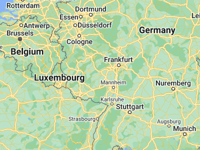 Map showing location of Bad Kreuznach (49.8414, 7.86713)