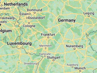 Map showing location of Bad Vilbel (50.17866, 8.73756)